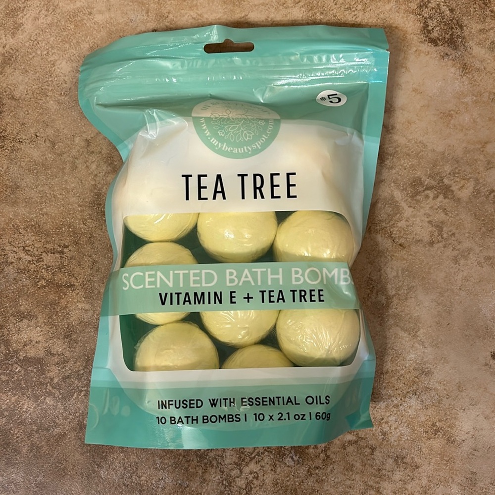 Tea Tree Bath Bombs